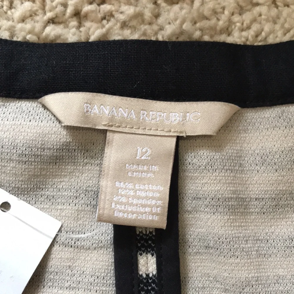 🐬 Banana Republic Striped Knit Blazer - Picture 3 of 13